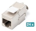 Digitus Modułowy panel krosowy, 24-portowy, wyposażony w 24x DN-93615