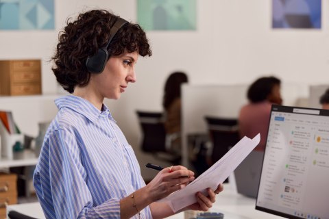 HP Poly Składany stereofoniczny zestaw słuchawkowy Bluetooth Focus 625 Fold