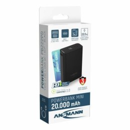 Ansmann PB222PD Litowo-polimerowy (LiPo) 20000 mAh Czarny