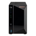 Asustor DRIVESTOR 2 Pro Gen2 AS3302T v2 NAS Realtek RTD1619B 2 GB DDR4 ADM Czarny