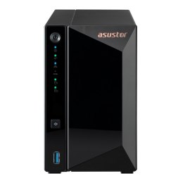 Asustor DRIVESTOR 2 Pro Gen2 AS3302T v2 NAS Realtek RTD1619B 2 GB DDR4 ADM Czarny