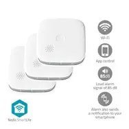 Czujnik dymu Nedis SmartLife WIFIDS21WT3 3szt.