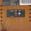 Drewniane centrum muzyczne retro Denver MRD-51 z gramofonem