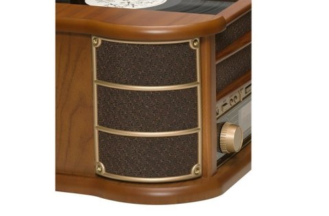 Gramofon Denver MCR-50MK3 Retro - drewno Wood Dark (FM, CD, USB)
