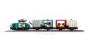 LEGO City 60509 - Portowy pociąg towarowy, dźwig i ciężarówka