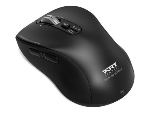 Mysz PORT CONNECT Expert Mouse, | Bezprzewodowa | Bluetooth | Czarna