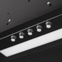 Okap do zabudowy MAAN Fiugi L 50 cm | LED | czarny
