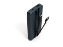 Powerbank PORT CONNECT 10 000 mAh z dwoma wbudowanymi kablami - niezawodne zasilanie w każdej sytuacji