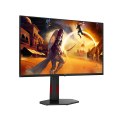 AOC G4 Q27G4SDR monitor komputerowy 67,3 cm (26.5") 2560 x 1440 px Quad HD QD-OLED Czarny, Czerwony