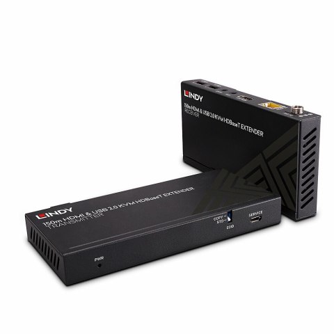 I/O EXTENDER HDMI 150M CAT6/4K60 IRHDBASET KVM LINDY