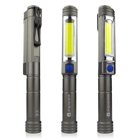 Ładowalna latarka warsztatowa LED everActive WL-600R