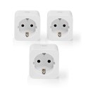 Nedis WIFIP121FWT3 inteligentny korek 3680 W Dom Biały