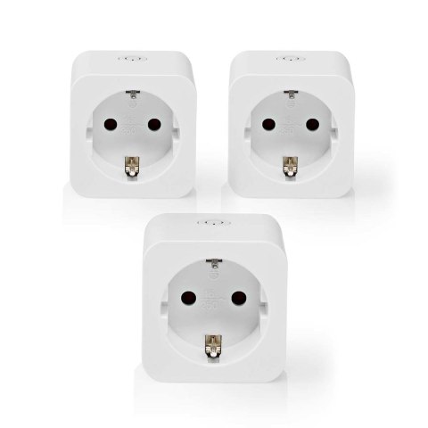 Nedis WIFIP121FWT3 inteligentny korek 3680 W Dom Biały