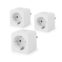Nedis WIFIP121FWT3 inteligentny korek 3680 W Dom Biały