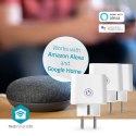 Nedis WIFIP121FWT3 inteligentny korek 3680 W Dom Biały