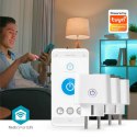 Nedis WIFIP121FWT3 inteligentny korek 3680 W Dom Biały