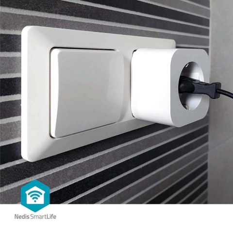 Nedis WIFIP121FWT3 inteligentny korek 3680 W Dom Biały