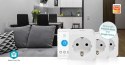 Nedis WIFIP121FWT3 inteligentny korek 3680 W Dom Biały