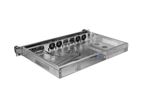 Obudowa ITX serwerowa Lanberg SC01-3001-10B 300/10 19"/1U Czarna