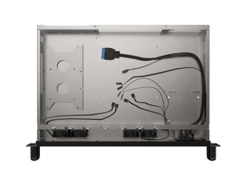 Obudowa ITX serwerowa Lanberg SC01-3001-10B 300/10 19"/1U Czarna