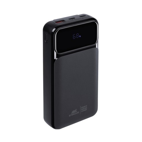 Rivacase VA2221 bank mocy Litowo-polimerowy (LiPo) 20000 mAh Czarny