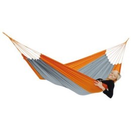 Amazonas Silk Traveller techno (orange-grey) Travel Hammock, 220x140 cm, 150 kg