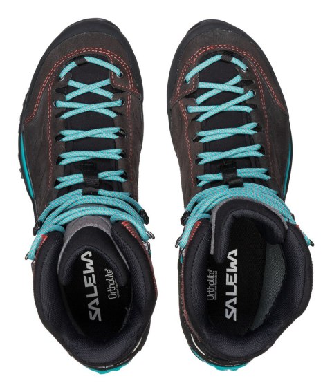 Buty damskie Salewa Mountain Trainer Mid GTX - magnet/viridian green