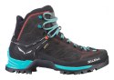 Buty damskie Salewa Mountain Trainer Mid GTX - magnet/viridian green