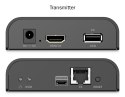 Digitus DS-55355 Przedłużacz HDMI KVM IP, 4K/60Hz