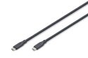 Digitus Kabel silikonowy USB, USB 20 Gb/s, 2 m, czarny