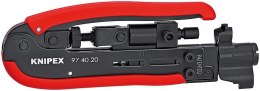 Szczypce Knipex do kabli i złączy F, BNC, RCA