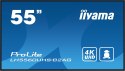 Wyświetlacz iiyama 55" profesjonalny Digital Signage 4K UHD z zaaw. opcjami ster. i łącz.