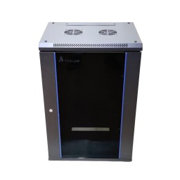 Extralink EX.14329 Szafa rack 15U 600x450 Czarna wisząca