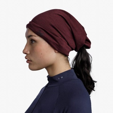 Chusta wielofunkcyjna Buff Lightweight Merino Wool - Granat