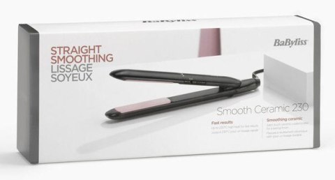 BaByliss CERAMIC 230 Prostownica Ciepły Czarny 1,8 m