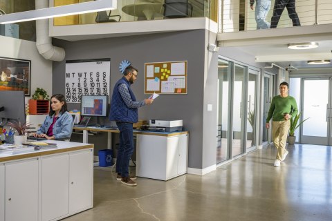 HP OfficeJet Pro 9110b Bezprzewodowe W kolorze Drukarka, Drukowanie dwustronne