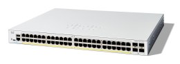 Cisco C1200-48P-4X łącza sieciowe Zarządzany L2/L3 Gigabit Ethernet (10/100/1000) Biały
