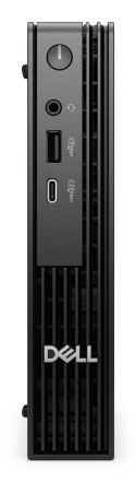 DELL Pro QCM1250 Intel® Core™ i3 i3-14100T 8 GB DDR5-SDRAM 512 GB SSD Windows 11 Pro Micro PC Mini PC Czarny