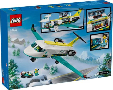LEGO CITY 60465 Samolot pogotowia ratunkowego