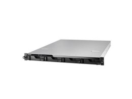 Asus Asustor Rack NAS AS6204RS up to 4 HDD/SSD, Intel Celeron Quad-Core, Processor frequency 1.6 GHz, 4 GB, DDR3L, Black