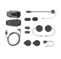 Interkom motocyklowy INTERPHONE U-COM 6R, komplet na 1 kask