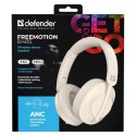 DEFENDER SŁUCHAWKI BLUETOOTH FREEMOTION B485 ANC BEŻOWE 63486