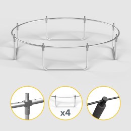 REBEL ACTIVE TRAMPOLINA PRO 10FT/305CM, SIATKA, DRABINKA RBA-8002