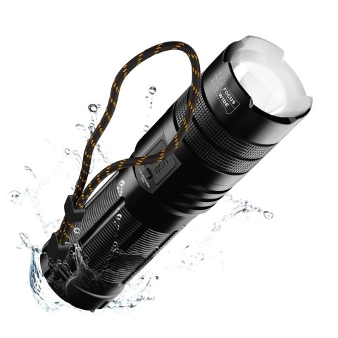 PowerBank Xtorm Flashlight 10500mAh 38,85Wh 20W Latarka - czarny