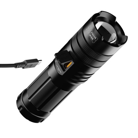 PowerBank Xtorm Flashlight 10500mAh 38,85Wh 20W Latarka - czarny