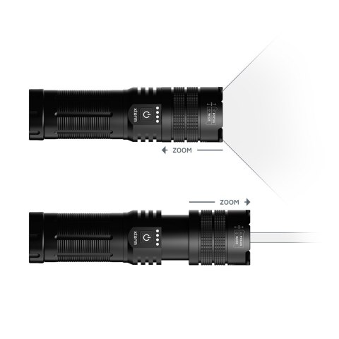 PowerBank Xtorm Flashlight 10500mAh 38,85Wh 20W Latarka - czarny