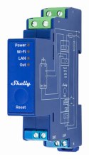 Shelly SHELLY_PRO_DIMMER_0/1-10V_PM ściemniacz Wbudowany Ściemniacz światła Niebieski