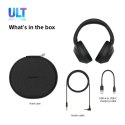 Sony WHULT900NB słuchawki/zestaw słuchawkowy Przewodowy i Bezprzewodowy Opaska na głowę Połączenia/muzyka Bluetooth Czarny