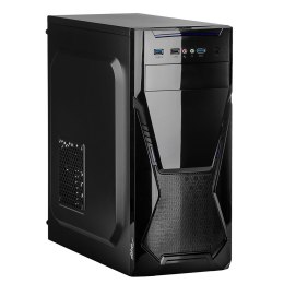 Akyga AK13BK zabezpieczenia & uchwyty komputerów Micro Tower Czarny