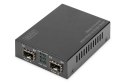 Digitus Gigabitowy konwerter medialny wielomodowy/jednomodowy SFP